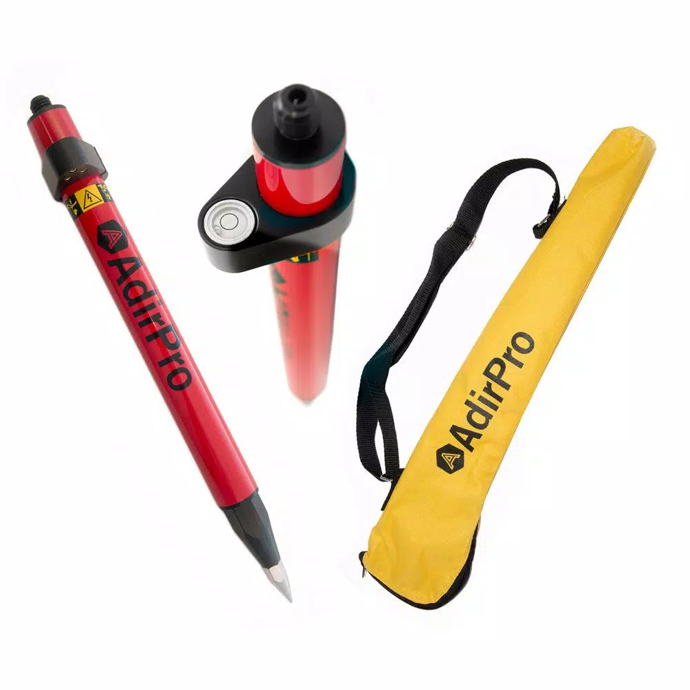 Deals ๐คฉ AdirPro 1.28 In. Mini Stakeout Pole, Red ๐