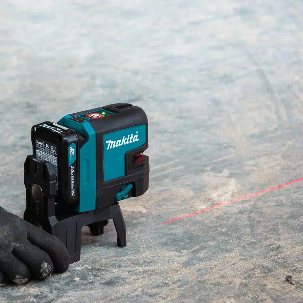 Deals π€© Makita 12-Volt MAX CXT Self-Leveling Cross-Line/4-Point Red Beam Laser Kit (2.0 Ah) π 3 Deals π€© Makita 12-Volt MAX CXT Self-Leveling Cross-Line/4-Point Red Beam Laser Kit (2.0 Ah) π - Image 3