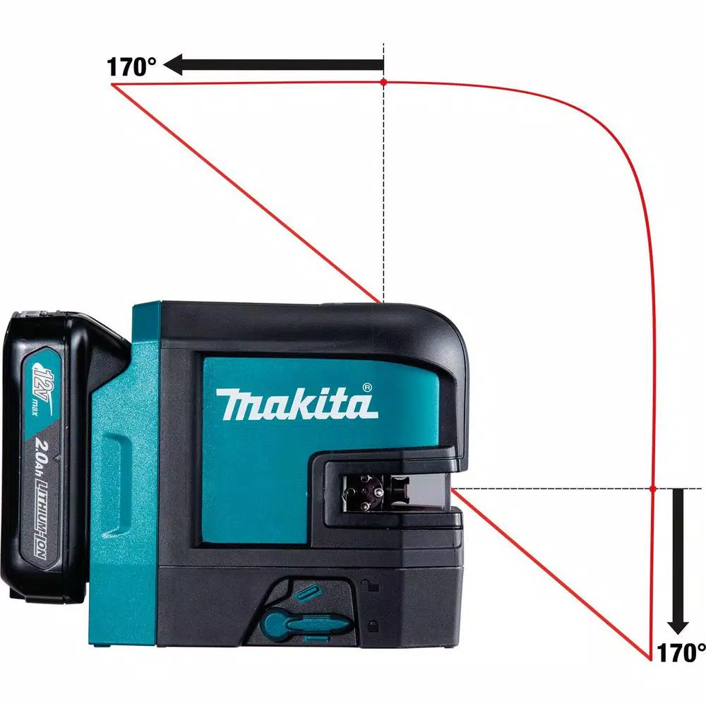 Deals π€© Makita 12-Volt MAX CXT Self-Leveling Cross-Line/4-Point Red Beam Laser Kit (2.0 Ah) π 14 Deals π€© Makita 12-Volt MAX CXT Self-Leveling Cross-Line/4-Point Red Beam Laser Kit (2.0 Ah) π - Image 14