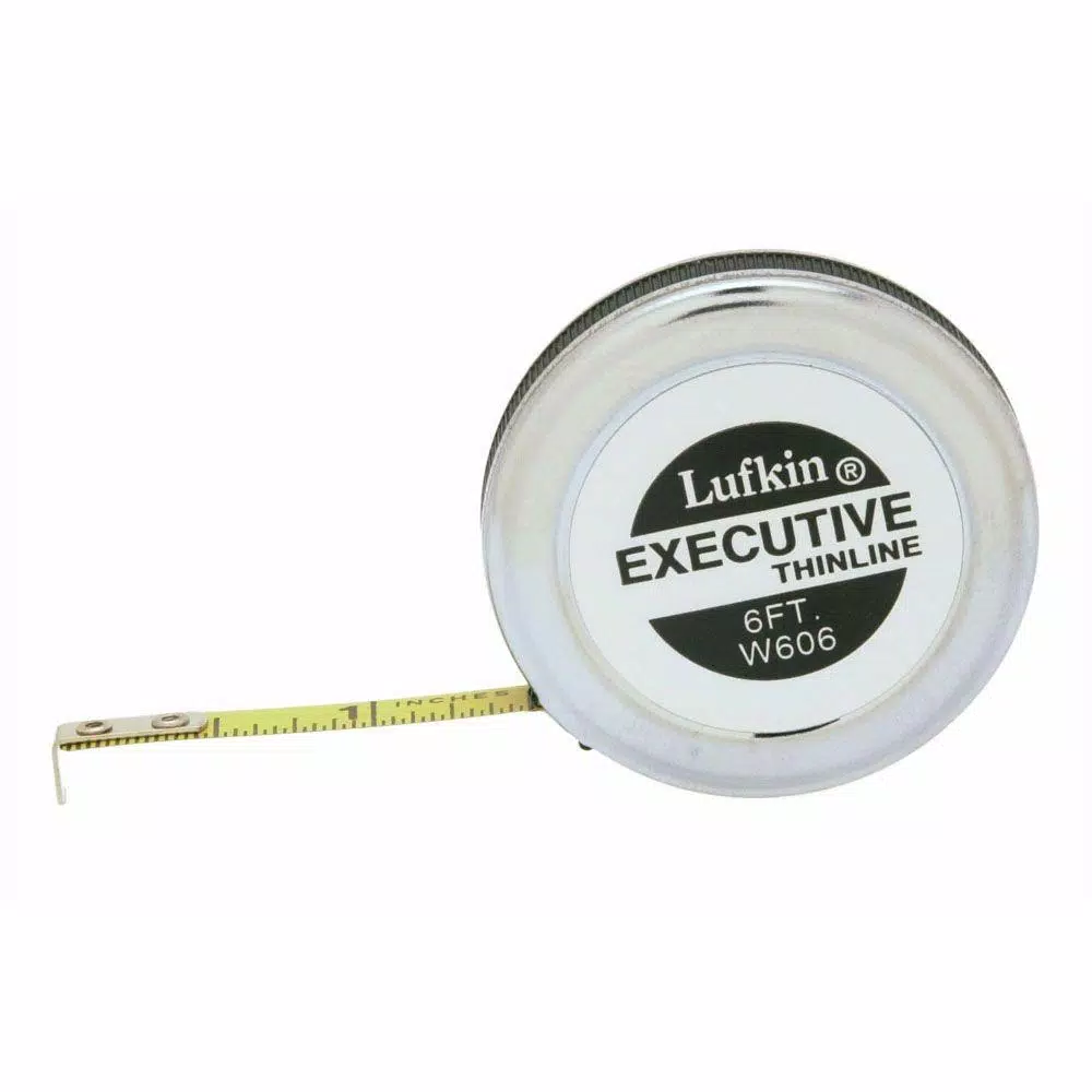 Discount 👍 Lufkin 1/4 In. X 6 Ft. Executive Thinline Pocket Tape Measure ✔️