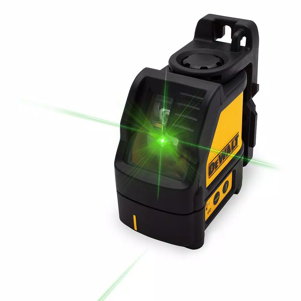 Deals 😉 DEWALT 165 Ft. Green Self-Leveling Cross Line Laser Level With (3) AAA Batteries & Case 🧨