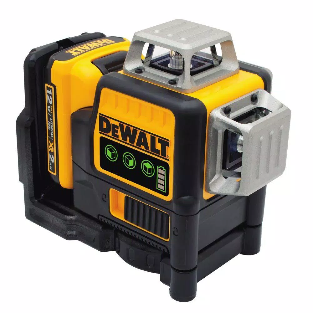 Coupon β¨ DEWALT 12-Volt MAX Lithium-Ion 100 Ft. Green Self-Leveling 3-Beam 360 Degree Laser Level With 2.0Ah Battery, Charger & Case π₯°