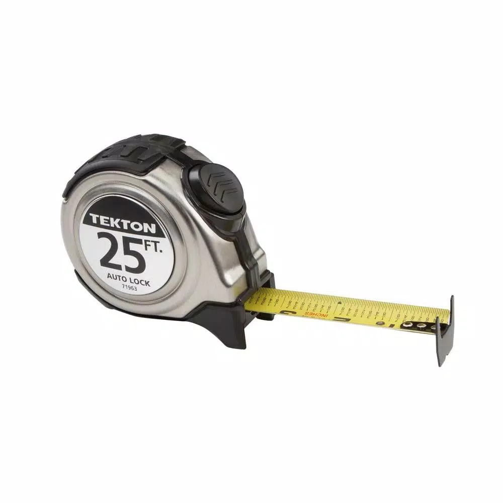 Discount ⭐ TEKTON 25 Ft. X 1 In. Auto Lock Tape Measure 🛒