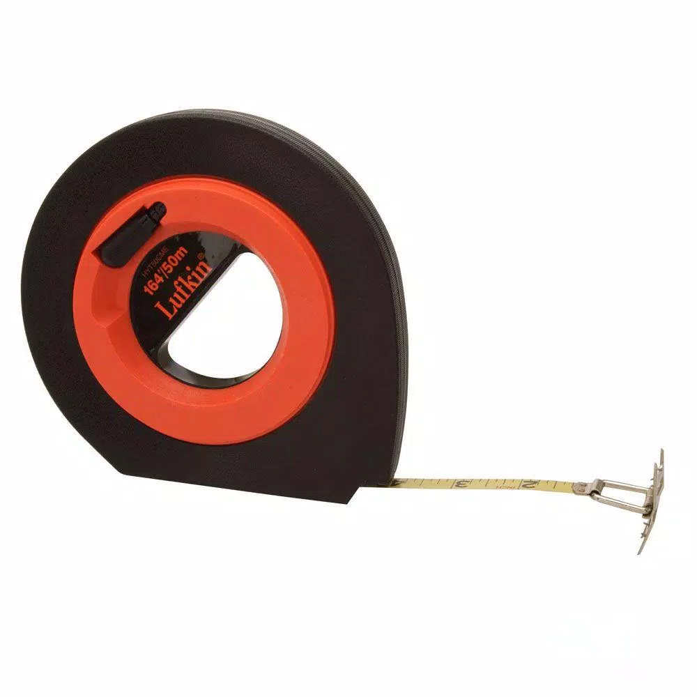 Buy ๐ Lufkin 3/8 In. X 164 Ft. Hi-Viz Orange Speedwinder Steel Long Tape Measure ๐ฏ