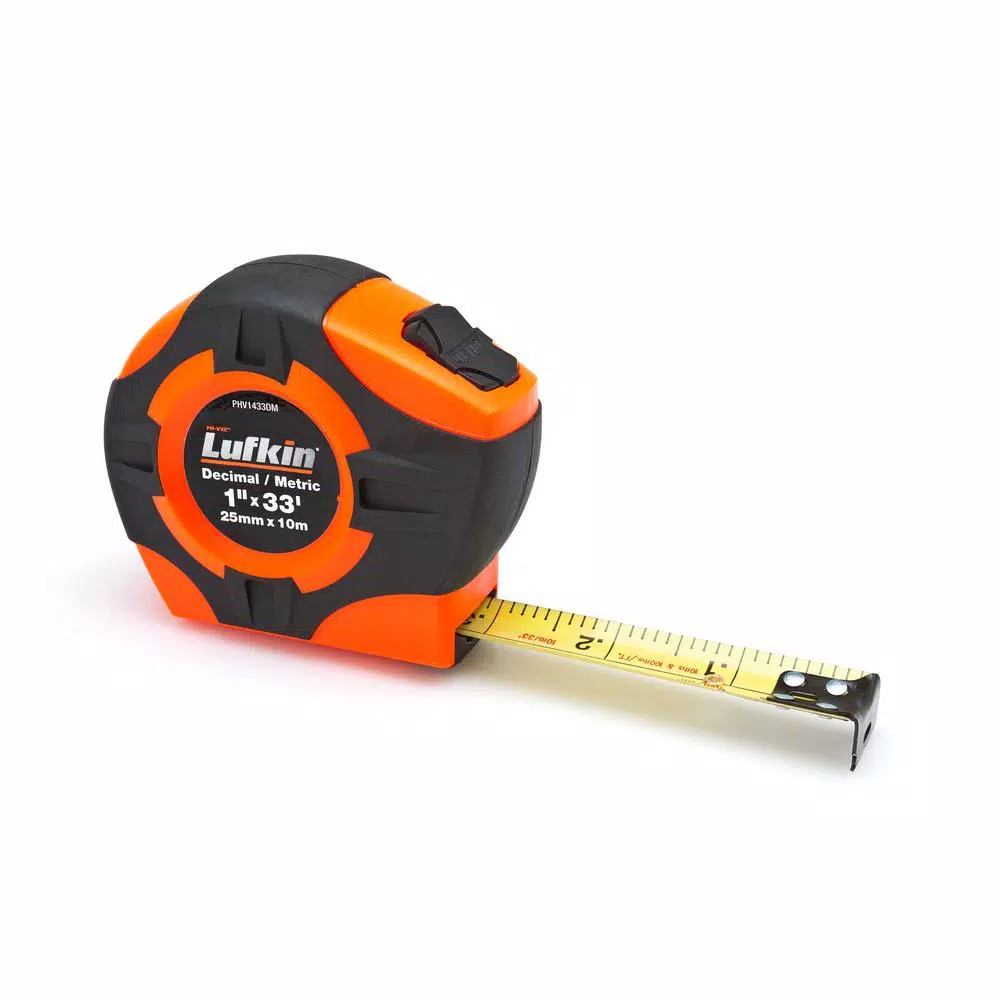 Cheap 😍 Lufkin P1000 1 In. X 33 Ft. Engineer’s Hi-Viz Orange Tape Measure 🔥