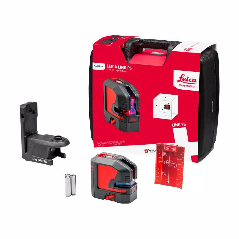 Deals 😀 Leica Lino P5 Point Laser Level 💯