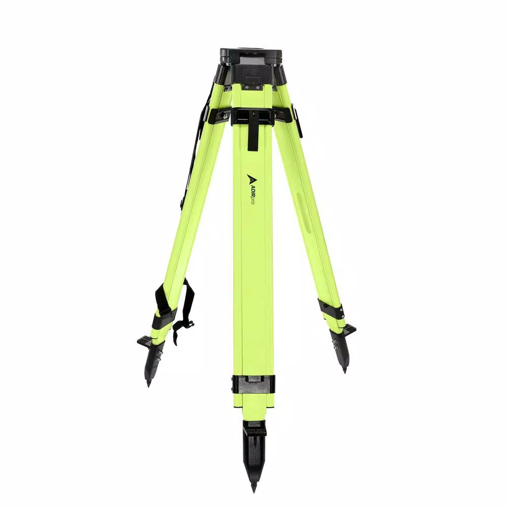 Budget 👏 AdirPro High Visibility Green Heavy-Duty Aluminum Survey Construction Tripod With Quick Clamp 😍