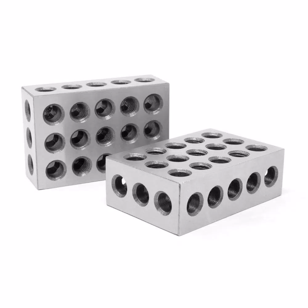 Deals ✨ WEN 25 Mm X 50 Mm X 75 Mm Steel-Hardened Metric Precision 123 Gauge Blocks (2-Pack) ✨