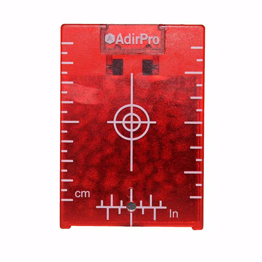 Cheapest π AdirPro 4 In. X 3 In. Red Laser Magnetic Target Plate With Stand π 4 Cheapest π AdirPro 4 In. X 3 In. Red Laser Magnetic Target Plate With Stand π - Image 4