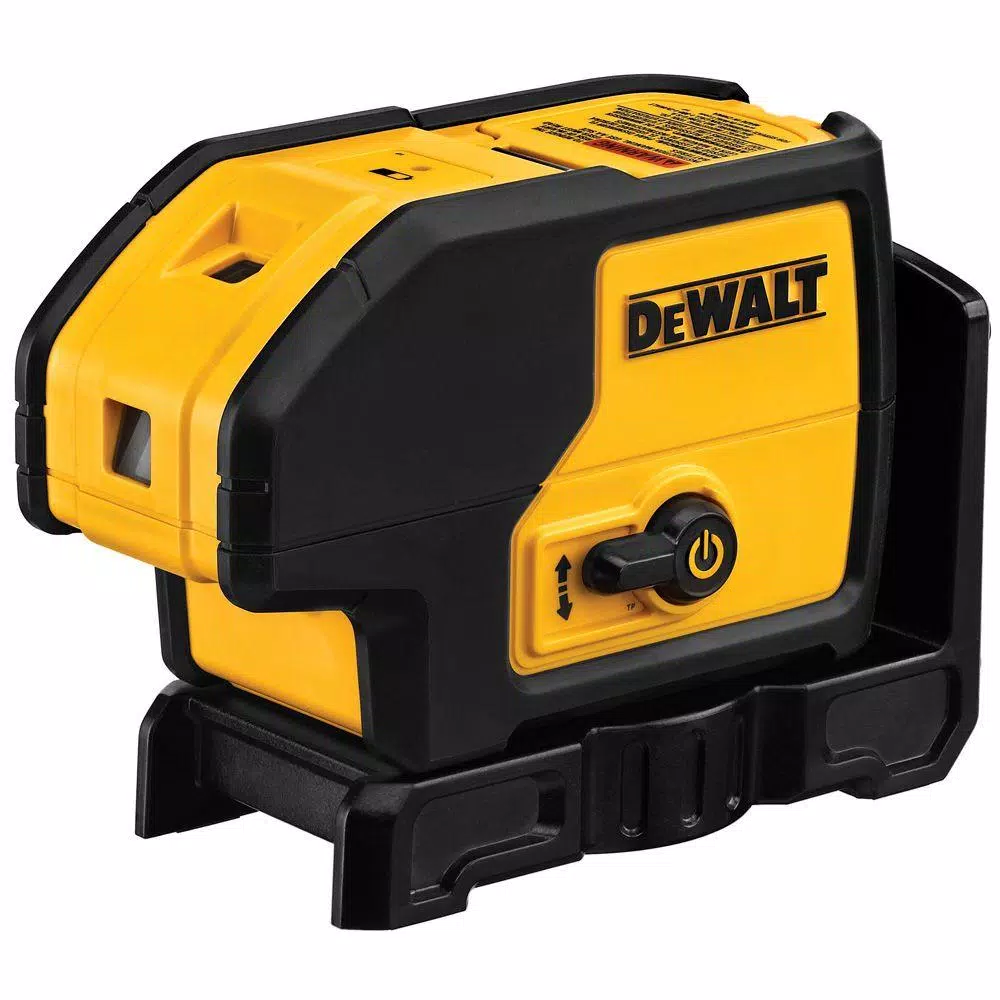 Hot Sale โ๏ธ DEWALT 100 Ft. Red Self-Leveling 3-Spot Laser Level With 4 AA Batteries And Case ๐ฏ