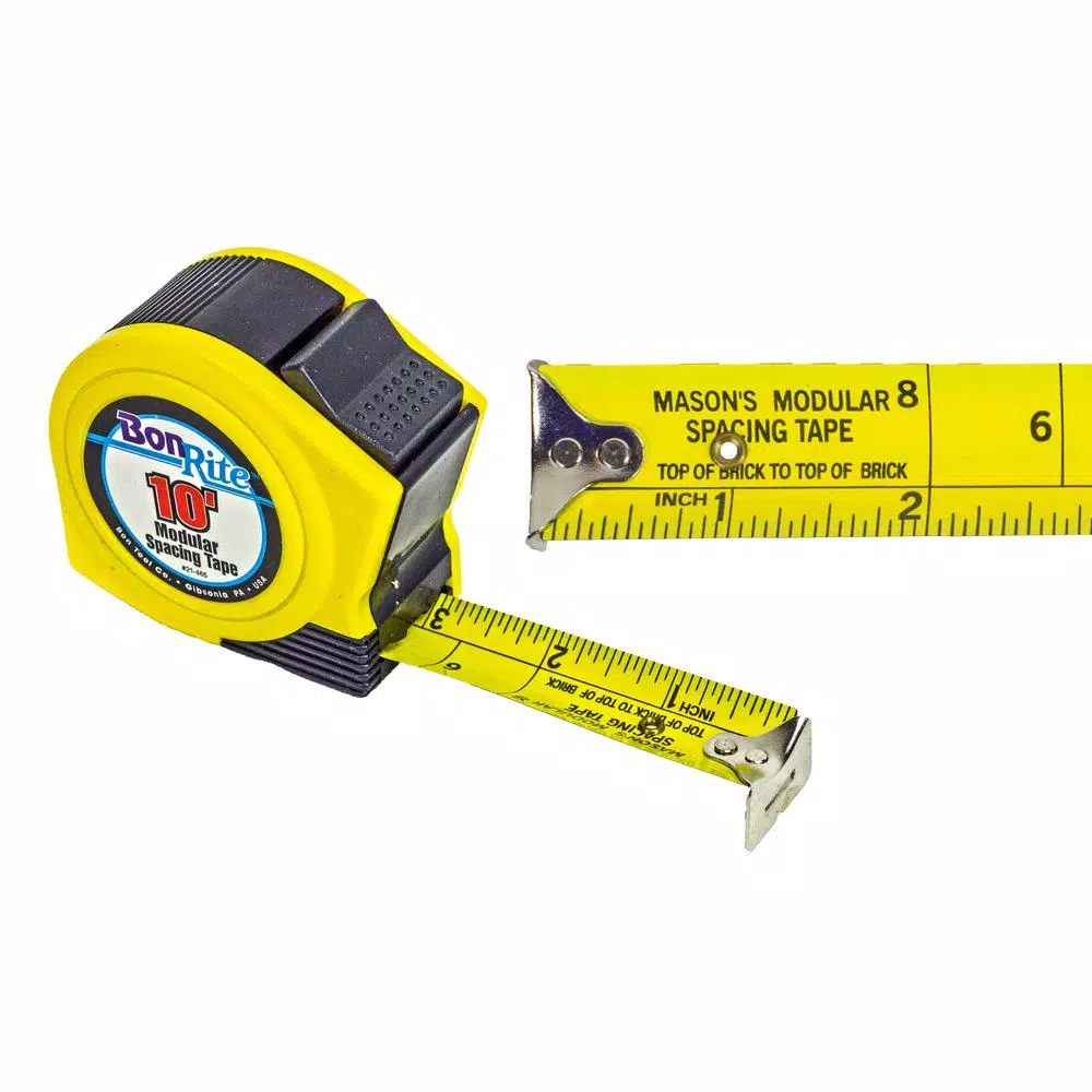 Coupon 🧨 Bon Tool 10 Ft. X 1 In. Economy Bon Rite Modular Spacing Tape Measure 🥰