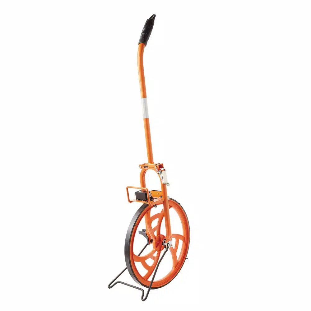 Budget π Keson 15-1/2 In. Metal Professional Measuring Wheel, ABS Molded Spoked Wheel β Measures In Feet (5 Digit Counter) π