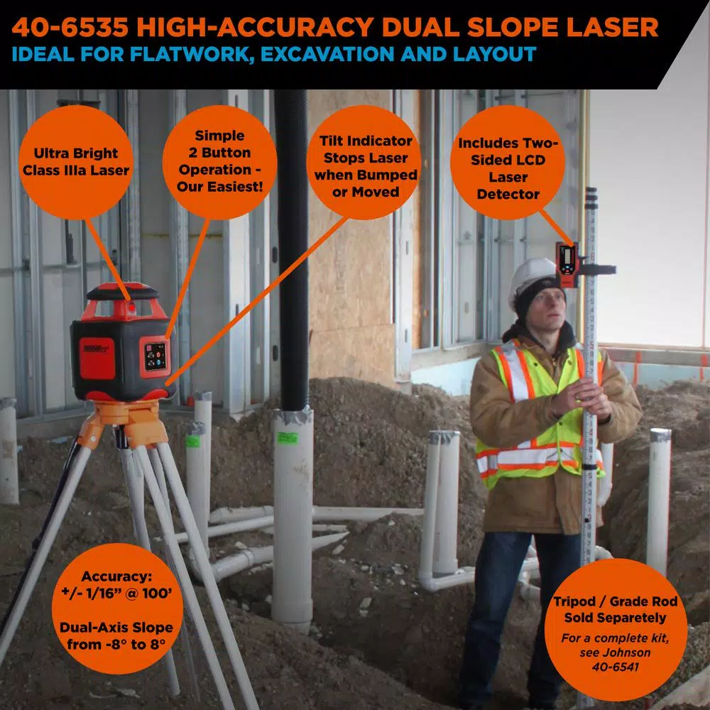 Coupon ❤️ Johnson Electronic Self-Leveling Horizontal Rotary Laser Level ✔️ 4 Coupon ❤️ Johnson Electronic Self-Leveling Horizontal Rotary Laser Level ✔️ - Image 4
