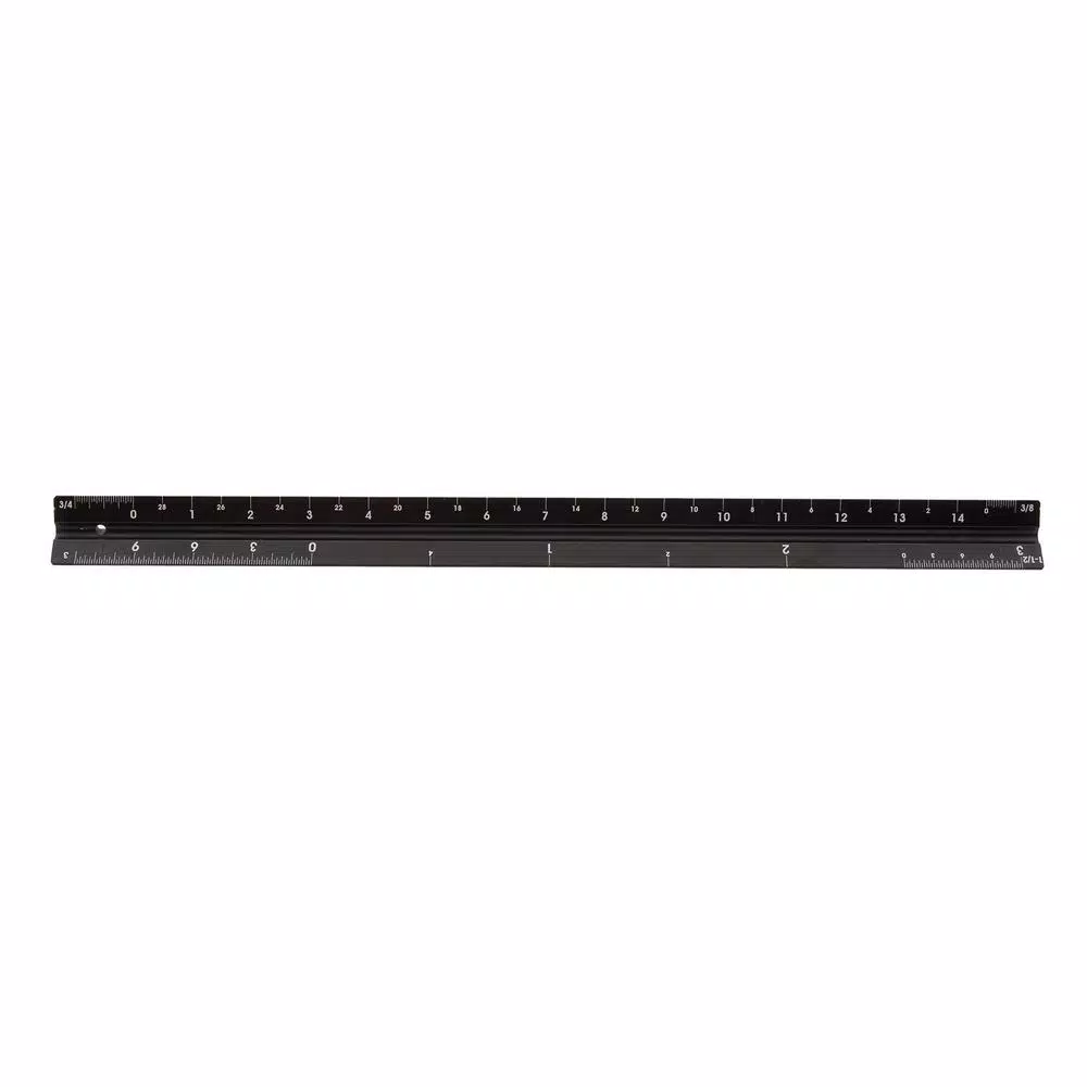 New π Swanson 12 In. Aluminum Scale Ruler π 3 New π Swanson 12 In. Aluminum Scale Ruler π - Image 3