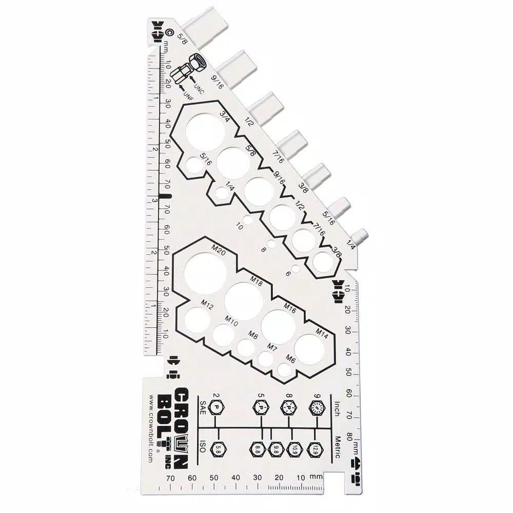 Cheap 🧨 Everbilt 12 In. Plastic Bolt Gauge 🧨