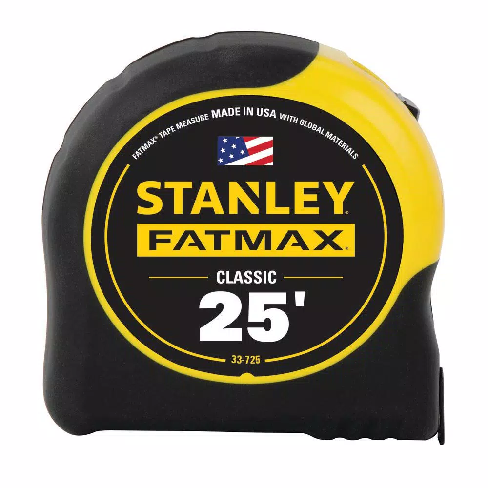 Deals π Stanley 25 Ft. FATMAX Tape Measure β€οΈ