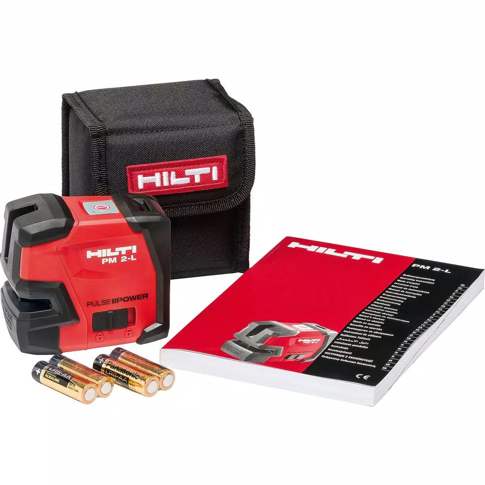 Best Pirce 👍 Hilti 33 Ft. PM 2-L Line Laser With (2) AA Batteries 😀