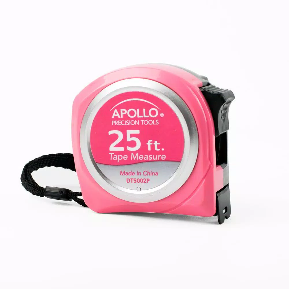 Flash Sale 💯 Apollo 25 Ft. Tape Measure In Pink 🥰