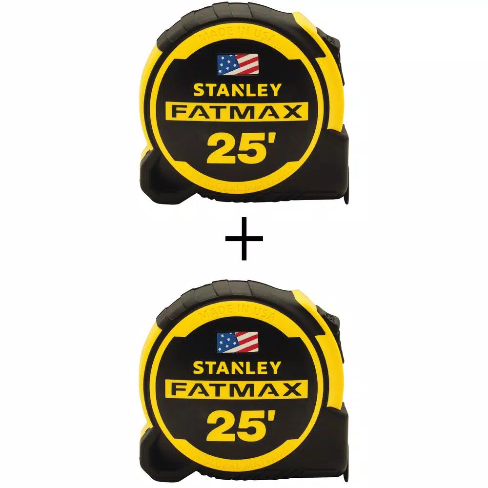 Hot Sale ⭐ Stanley FATMAX 25 Ft. Dual Core Tape Measure (2-Pack) 👏