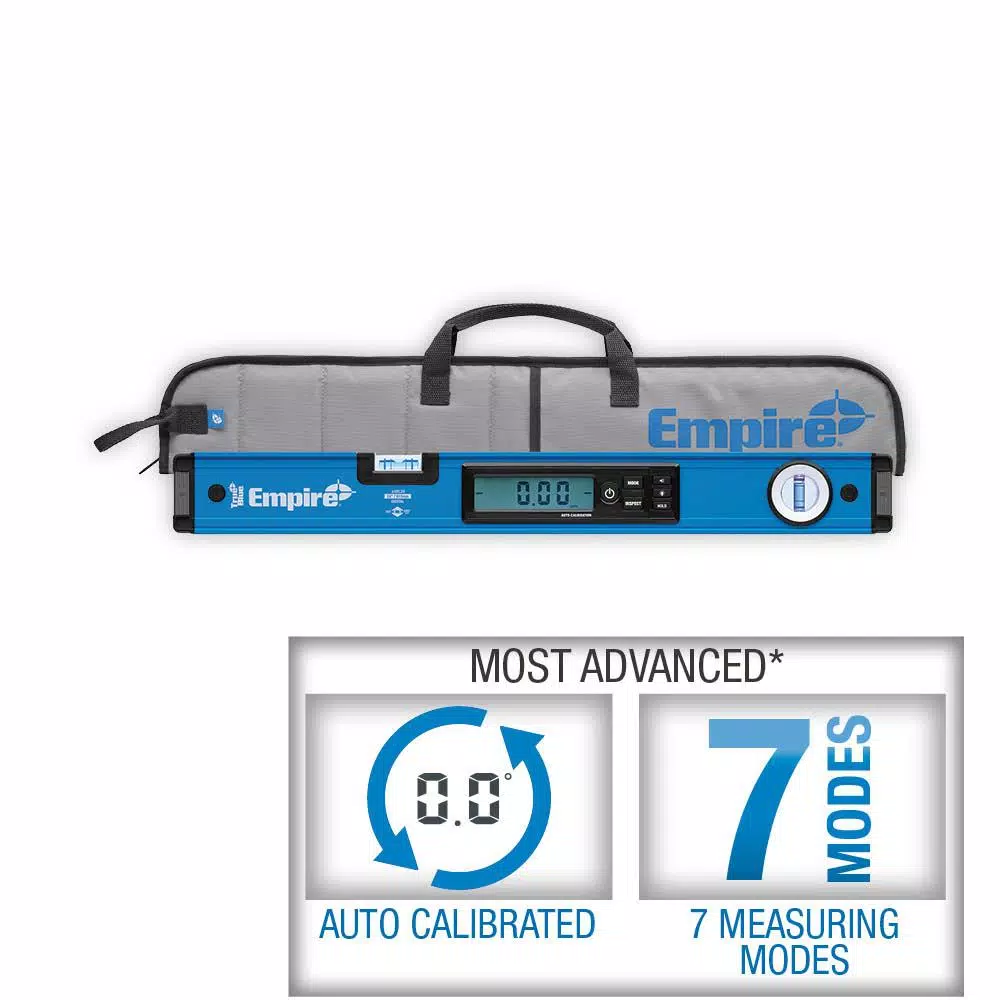 Hot Sale 🔥 Empire 24 In. True Blue Digital Box Level With Case 🎁