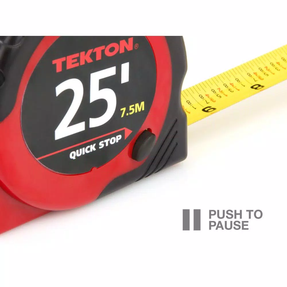 Best Pirce π TEKTON 25 Ft. X 1 In. Tape Measure π 3 Best Pirce π TEKTON 25 Ft. X 1 In. Tape Measure π - Image 3