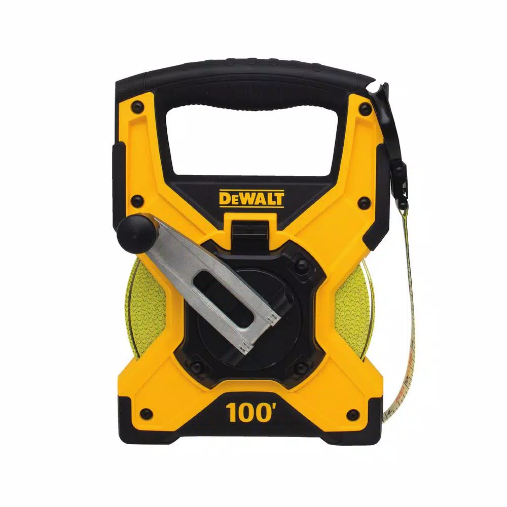 Deals π DEWALT 100 Ft. Fiberglass Long Tape Measure β